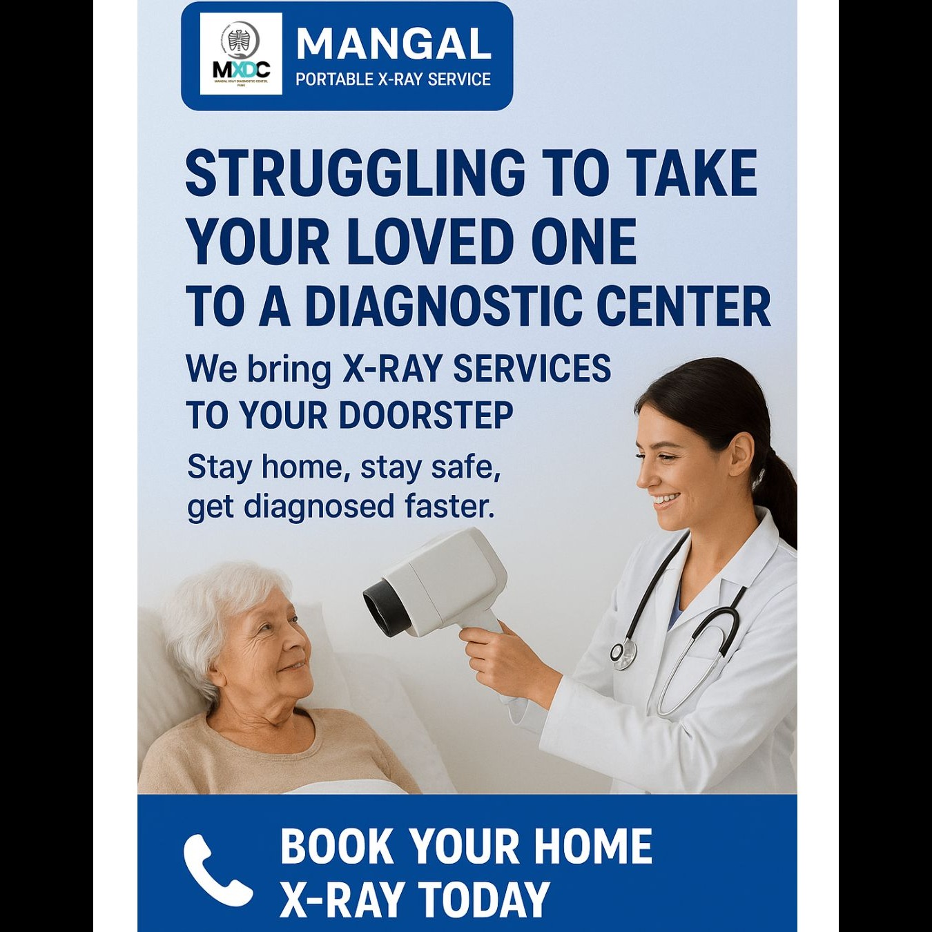 senior home healthcare x ray