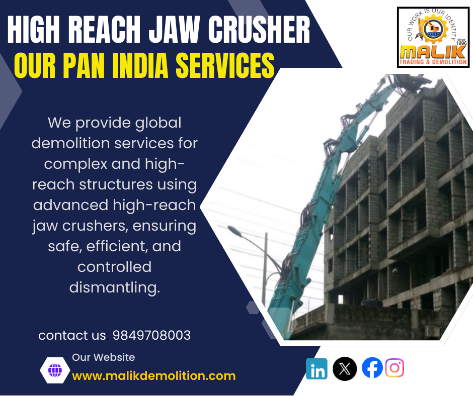 advanced high reach jaw crushe