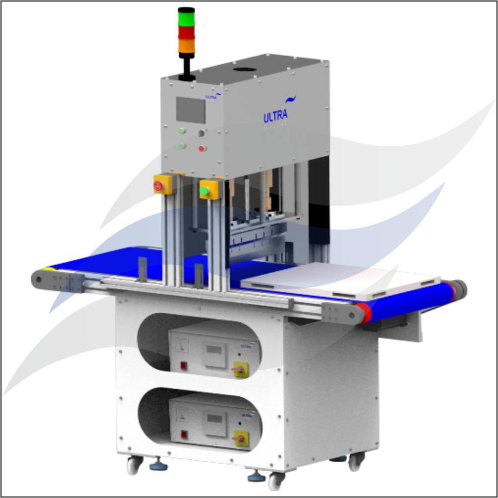 Ultrasonic Double Stack Food Cutting Machine, a technological marvel that redefines the art of food preparation. This cutting-edge appliance combines innovation and efficiency, offering a seamless solution for both home kitchens and professional culinary environments.Dual Cutting Stacks for Unparalleled Efficiency:The Ultrasonic Double Stack Food Cutting Machine stands out with its dual cutting stacks, allowing users to double their cutting capacity. Experience a new level of efficiency as you effortlessly process multiple ingredients simultaneously, reducing preparation time without compromising precision.Ultrasonic Precision for Perfect Cuts:Harnessing the power of ultrasonic technology, this cutting machine guarantees precision in every cut. From delicate fruits and vegetables to dense meats and cheeses, the ultrasonic vibrations ensure clean, consistent, and high-quality results with each use.Versatile Cutting Options for Culinary Creativity:Unlock a world of culinary possibilities with a range of cutting-edge options. Whether you need uniform slices, dices, or intricate cuts for your recipes, the Ultrasonic Double Stack Food Cutting Machine provides customizable settings to meet your specific culinary needs.Effortless Operation with a User-Friendly Interface:Navigating through advanced features has never been easier. The machine boasts an intuitive control panel, making it accessible for users of all skill levels. Effortlessly adjust settings to achieve the desired cutting style and let the machine do the work for you.Easy Maintenance for Hassle-Free Cleanup:Designed with convenience in mind, the Ultrasonic Double Stack Food Cutting Machine is easy to disassemble and clean. Its user-friendly construction ensures that maintaining hygiene in your kitchen is a simple task, allowing you to focus more on your culinary creations.Safety Features for Peace of Mind:Prioritizing user safety, the machine is equipped with safety features to prevent accidents during operation. Enjoy the benefits of cutting-edge technology with the assurance that safety is a top priority.Ideal for Commercial Kitchens and Beyond:Tailored for high-volume operations, this machine is perfect for professional chefs, catering services, and food production facilities. Its dual cutting stacks make it a reliable companion for those who demand efficiency without compromising on the quality of their culinary output.
