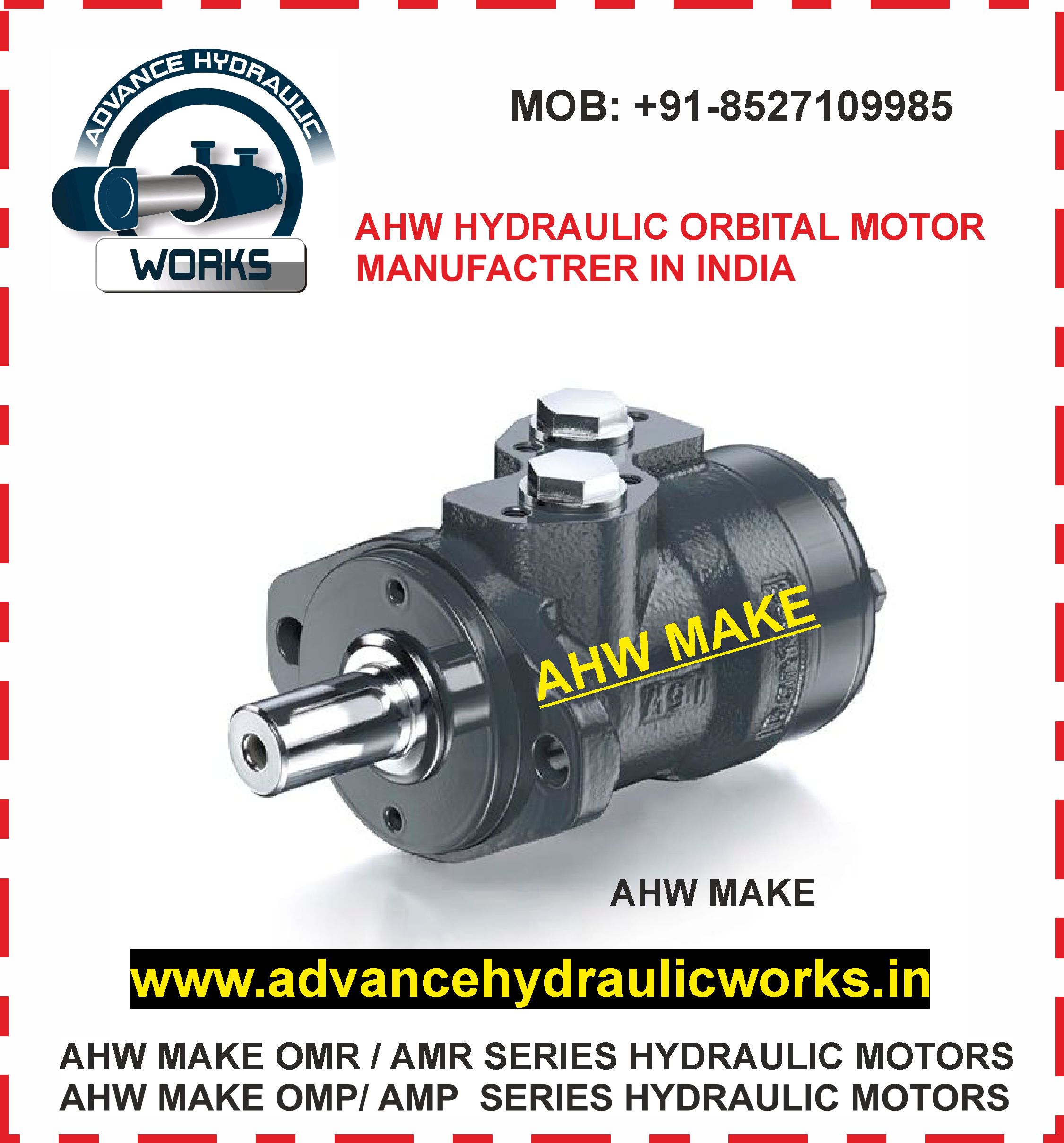 HYDRAULIC MOTOR MANUFACTURERS IN SAUDI ARAB
