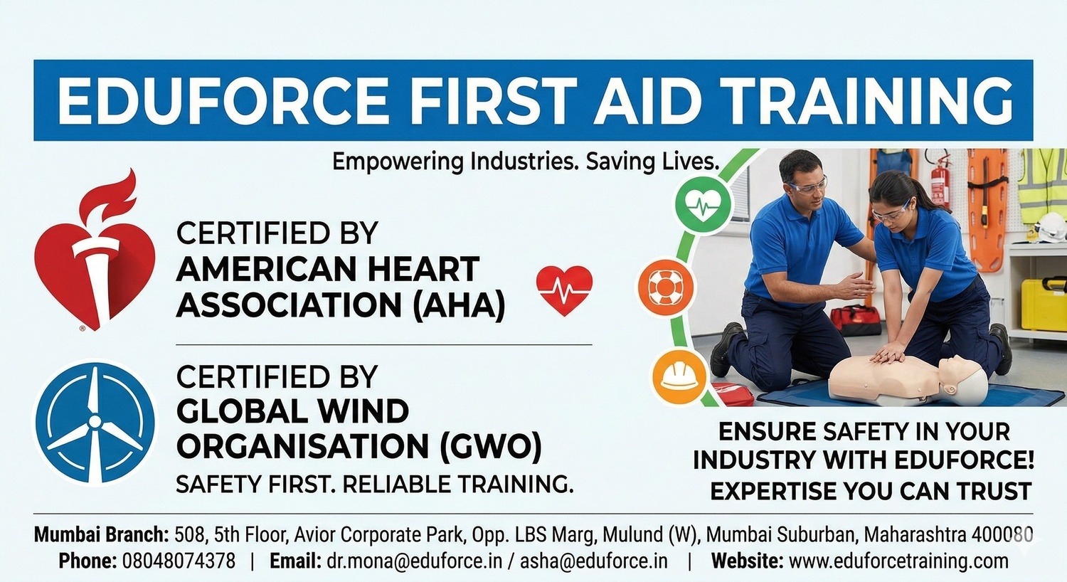 aha certified first aid traini