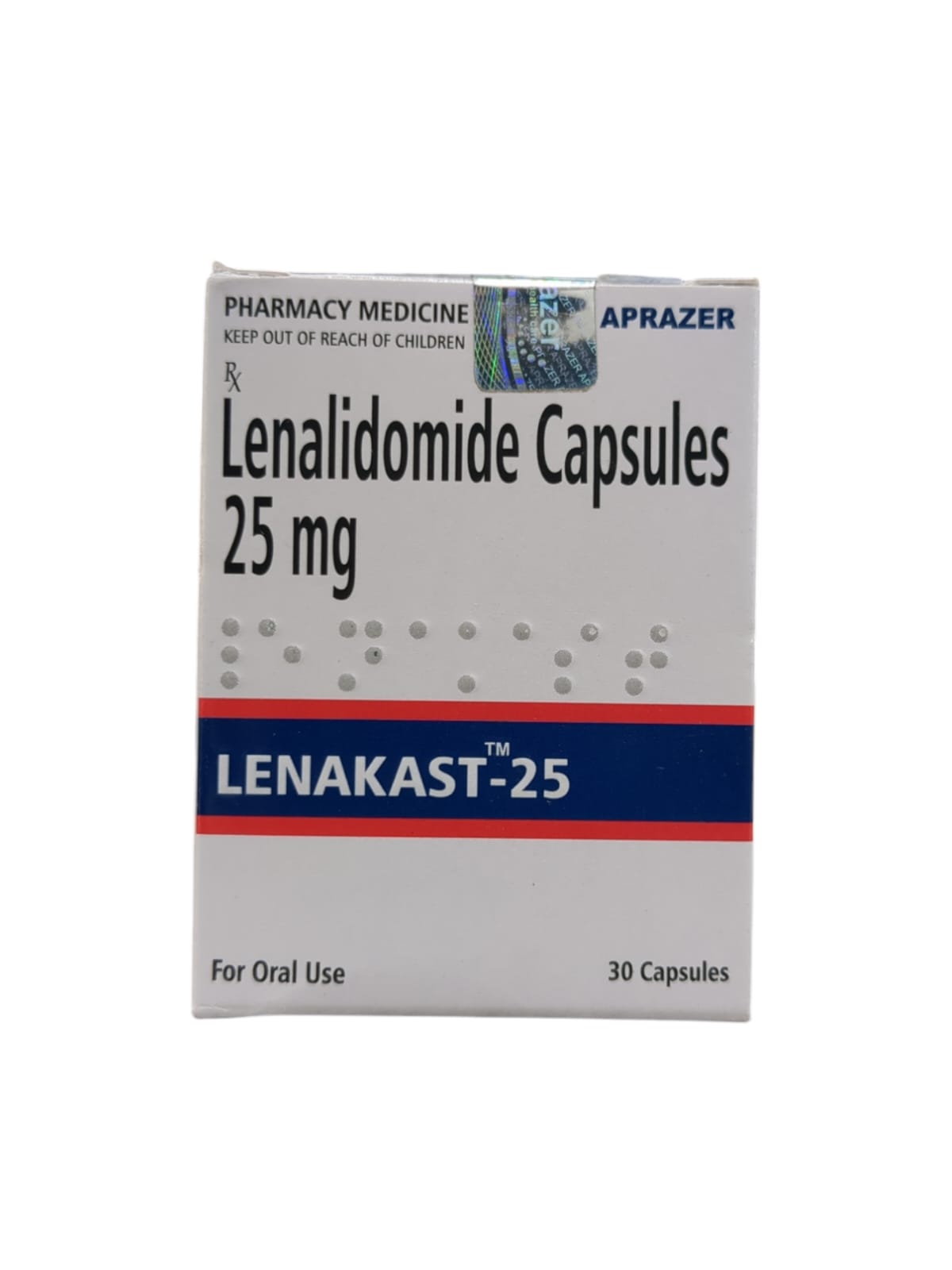 Lenakast 25mg (Lenalidomide) Capsule product image