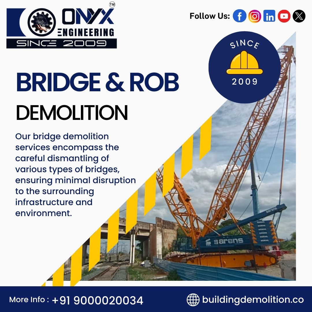 bridge demolition and robotic
