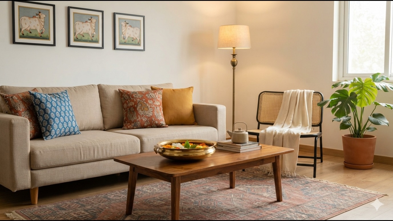 Modern Indian Living Room Decor Ideas and products in Rajkot for Your Home