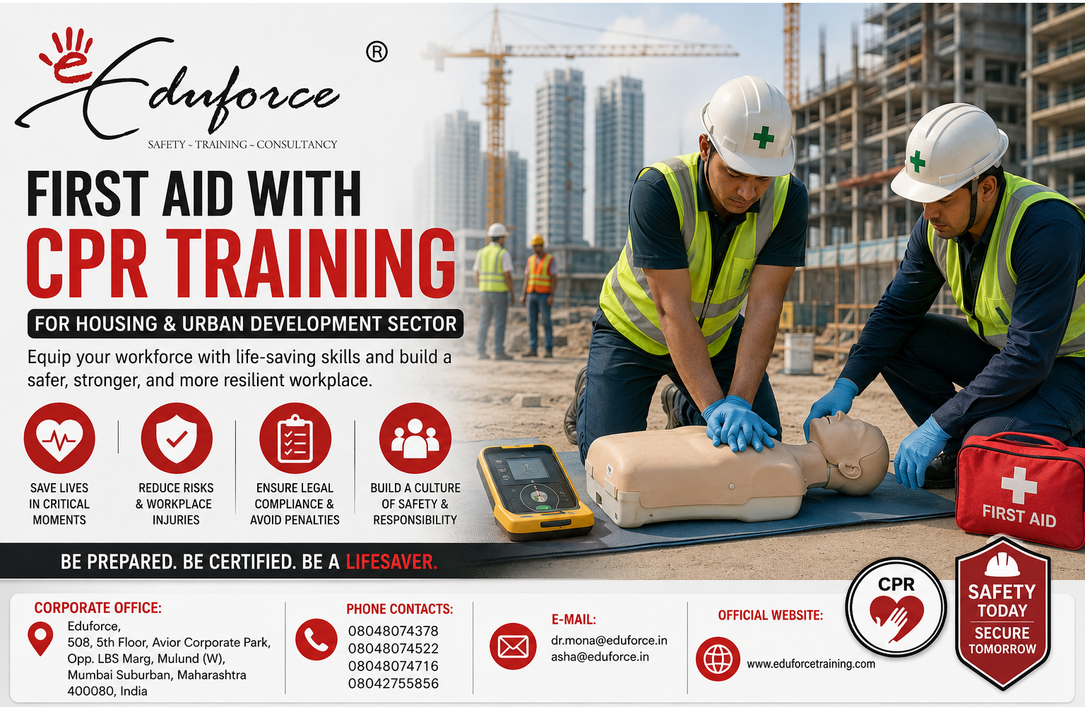 first aid with cpr training fo