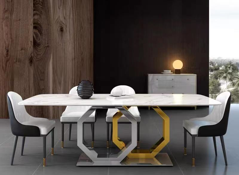 octagonal base dinning table