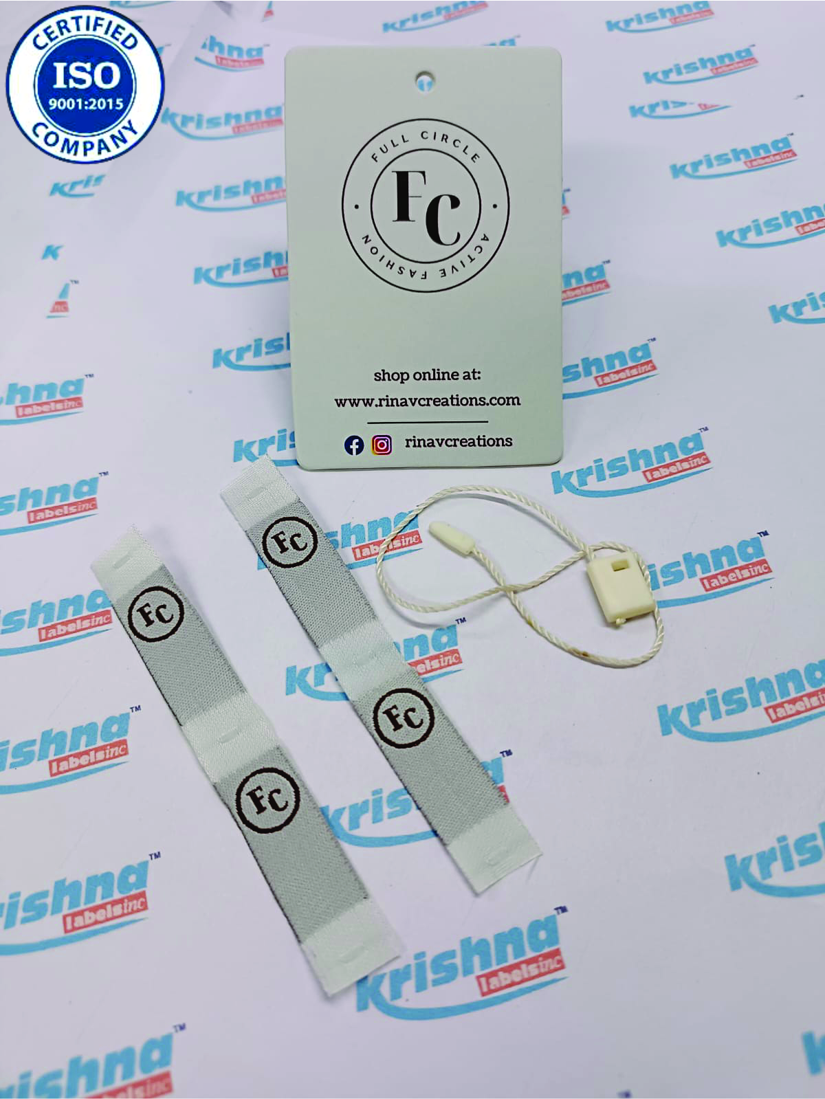String Seal days | Woven Label TAGs Tag SEAL Manufacturer, Jaipur