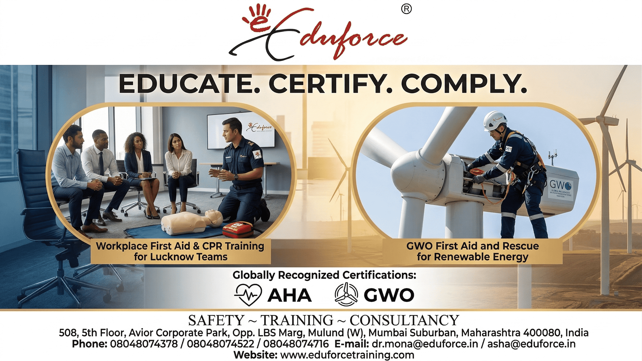 industrial first aid training 