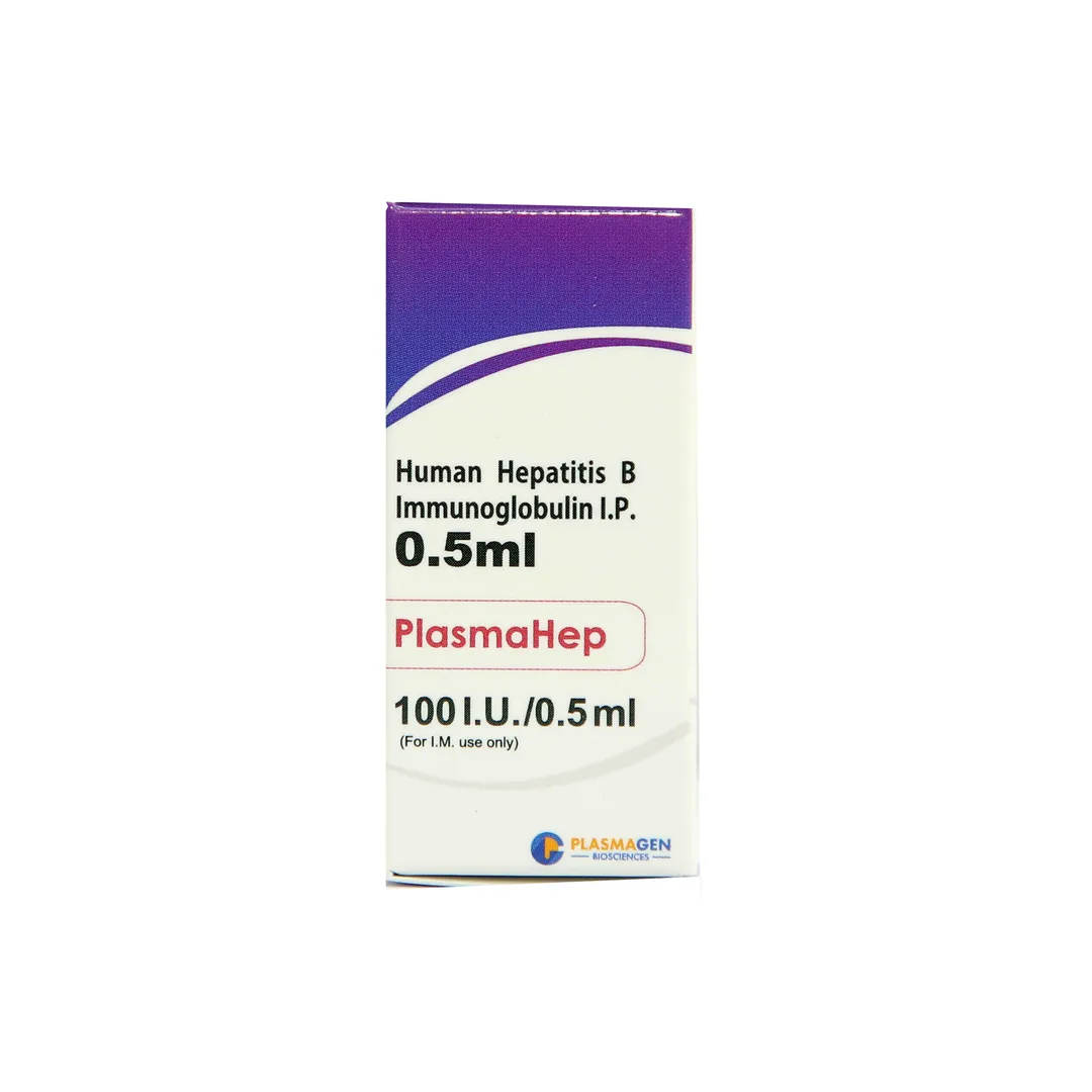 Plasma Hep 100 IU (Hepatitis B Immunoglobulin) Injection image 1