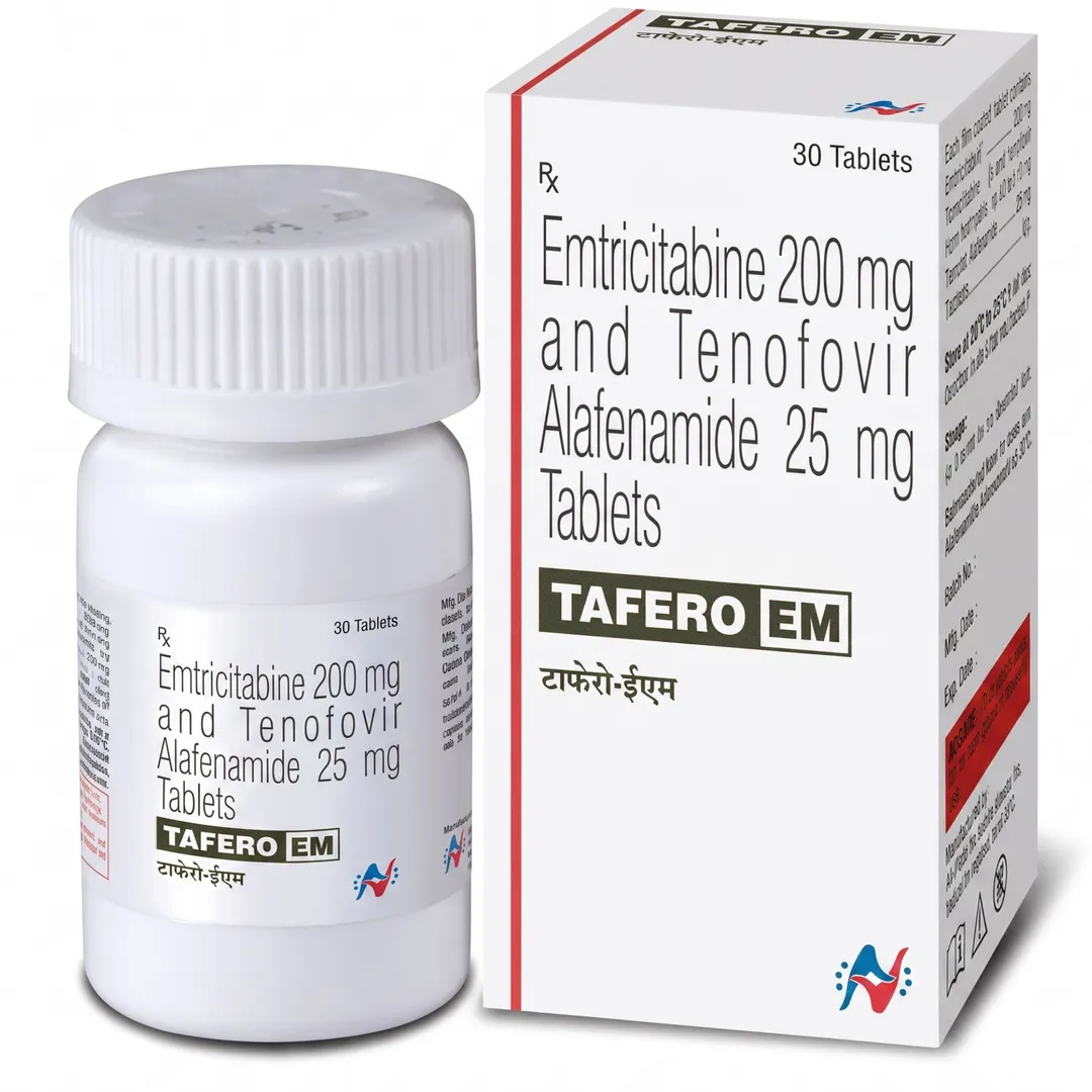 Emtricitabine (FTC) 200mg / Tenofovir Alafenamide (TAF) 25mg Tablets – Global Export Supply by