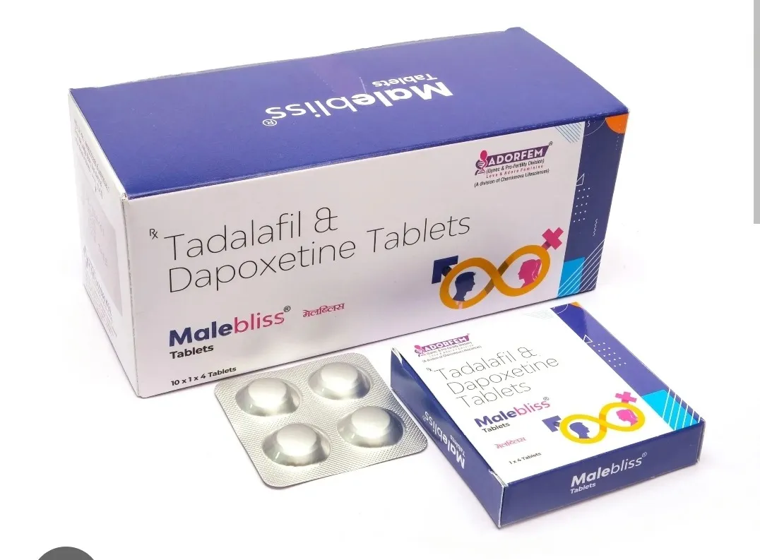 Tadalafil 20mg & Dapoxetine 60mg Tablets – Trusted Global Exporter from India | Fast Delivery to USA