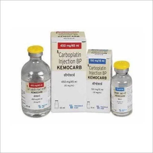 Carboplatin Injection 50mg / 150mg / 450mg – Buy Online | Global Exporter from India | Fast Delivery