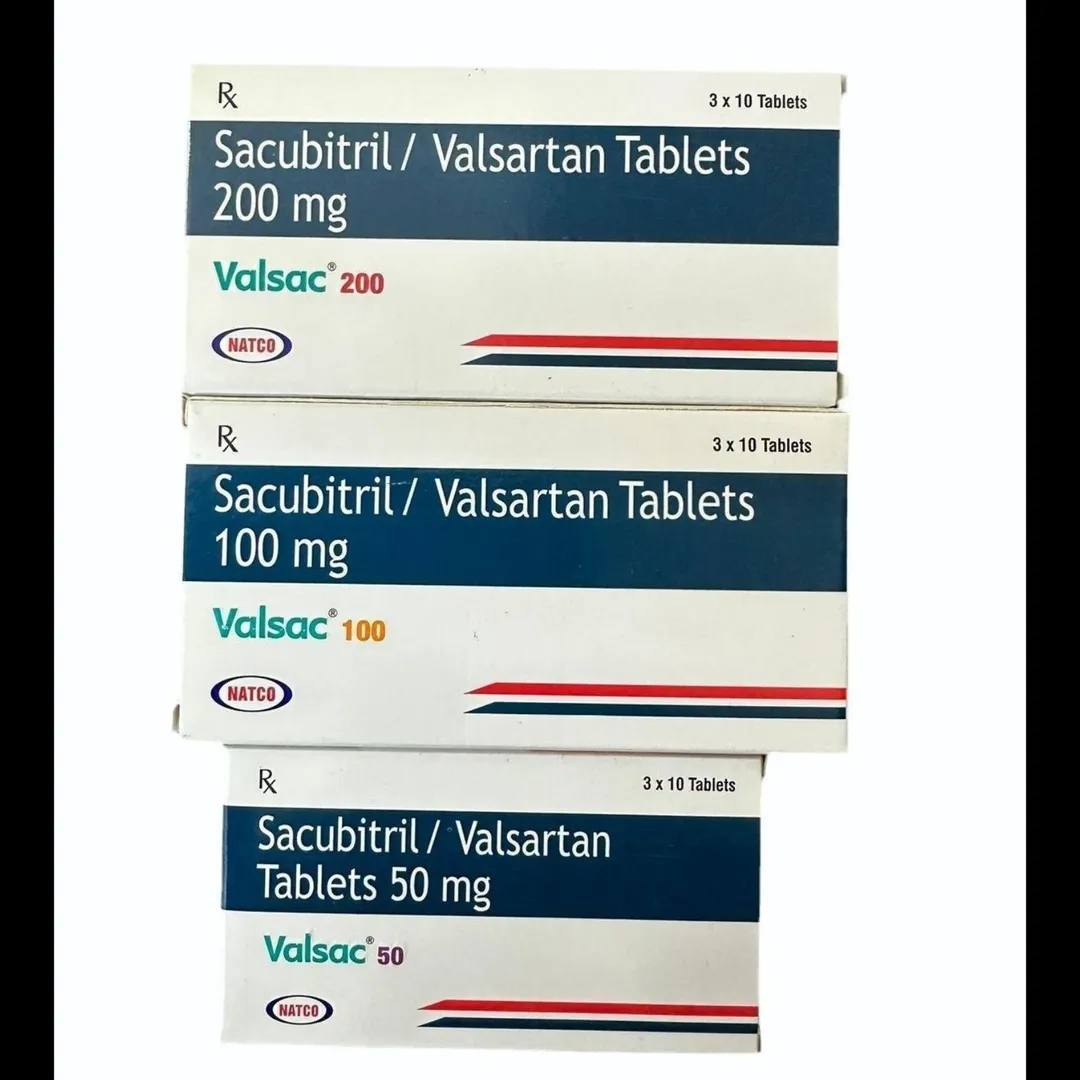 Valsac (Sacubitril/Valsartan) Tablets 50 mg, 100 mg, 200 mg – Trusted Exporter from India | Cordium