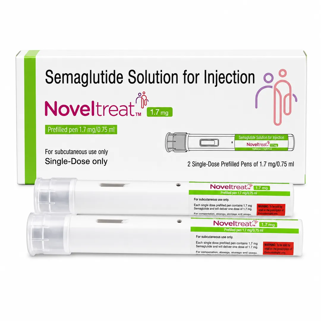 Noveltreat 1.7 mg Pre-filled Pen | Wholesale Semaglutide Exporter from India — Ernest Impex image 1