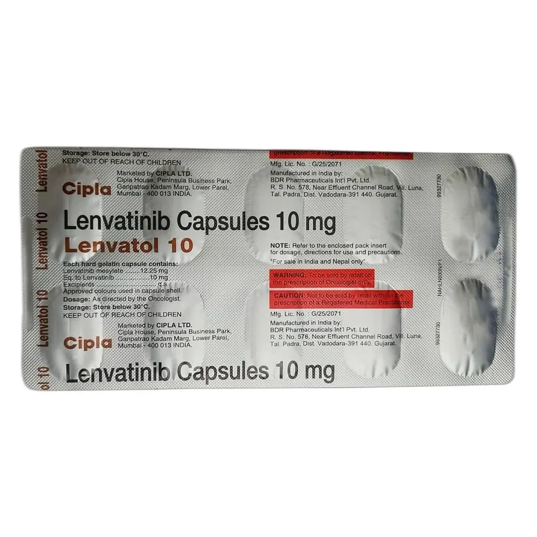 Lenvatinib 10 mg Capsules Supplier in South Africa | Fast Oncology Drug Export