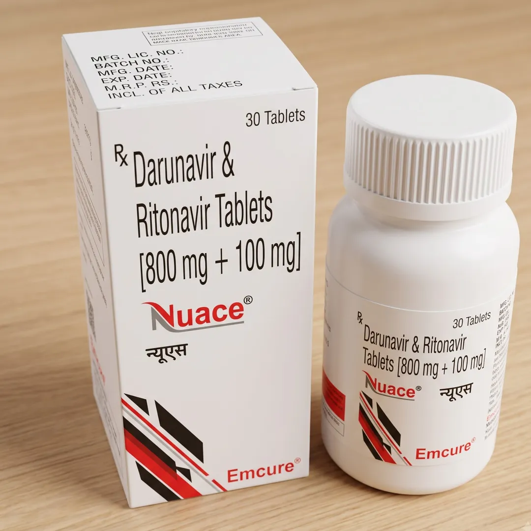 Darunavir/Ritonavir (DRV/r) 800/100 mg Tablets at Competitive Price – Cordium Pharmaceuticals