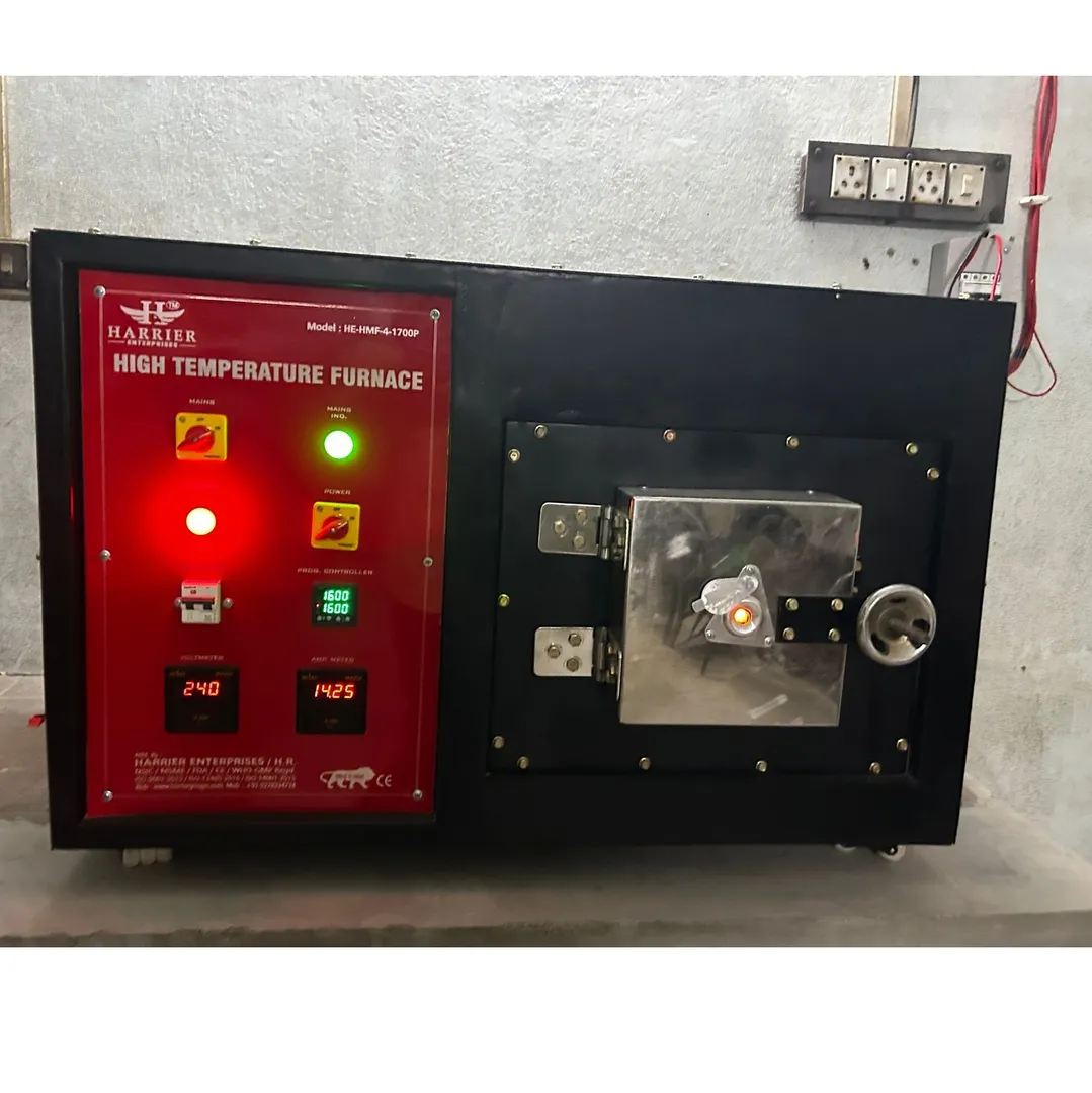 High Temp. Furnace:-
Make: HE (NSIC REGD, ISO 9001...