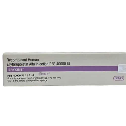 Erykine 40000IU (Recombinant Human Erythropoietin Alfa) Injection image 1