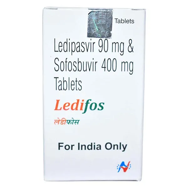 Ledifos (Ledipasvir,sofosbuvir) Tablet image 1