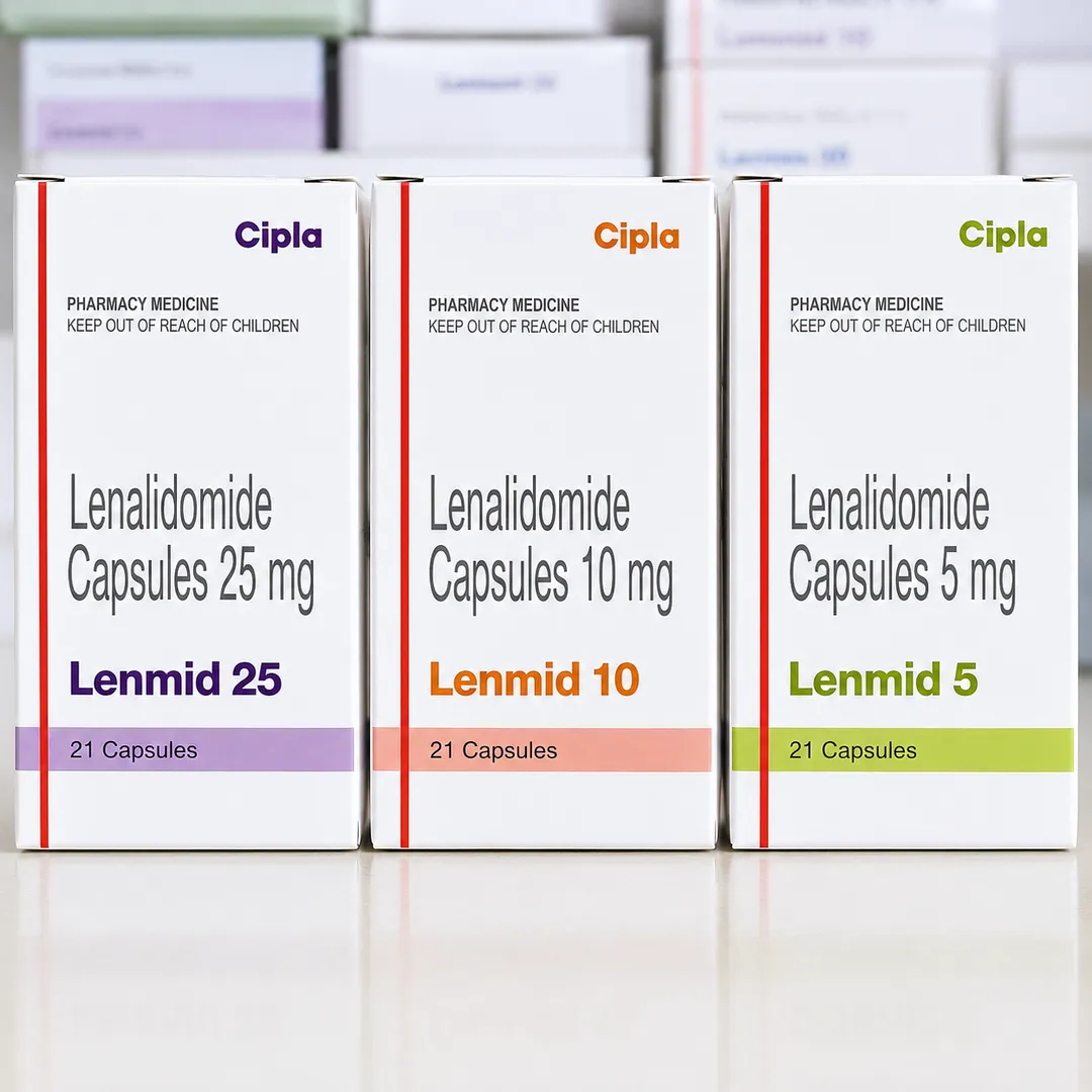 Lenmid Capsules (Lenalidomide) Exporter from India | USA, UK, UAE, Canada, Australia Cordium Pharma