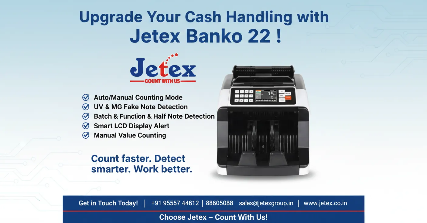 Upgrade Your Cash Handling with Jetex!