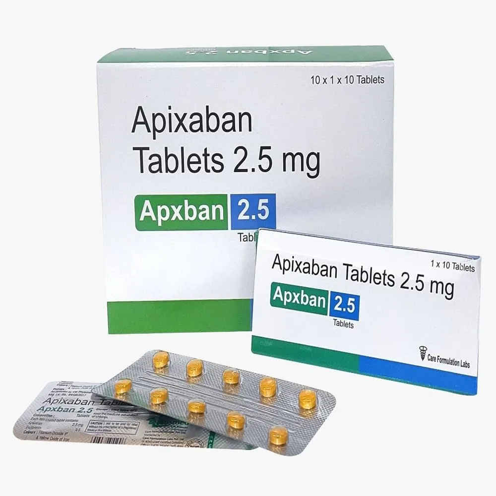 Buy Apixaban Tablets Online with Fast Global Delivery – Trusted Anticoagulant Supplier Worldwide