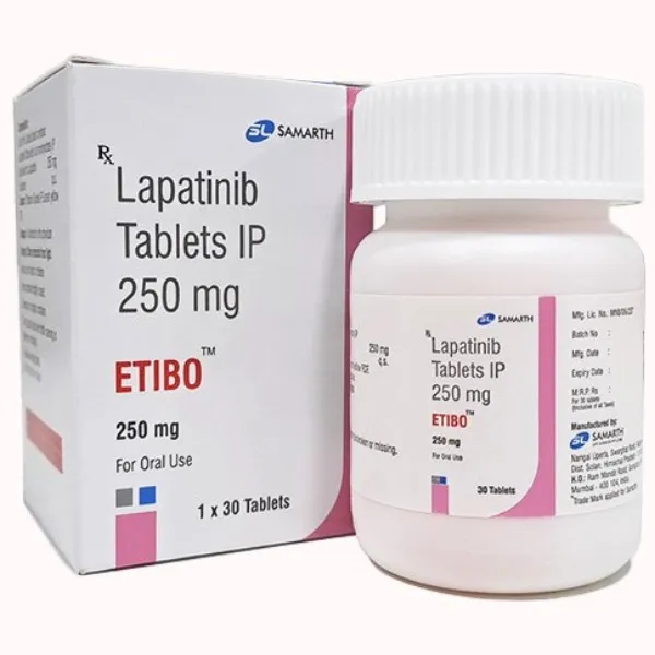ETIBO 250 mg Tablets (Lapatinib) Exporter from India | Reliable Oncology Medicine Supplier