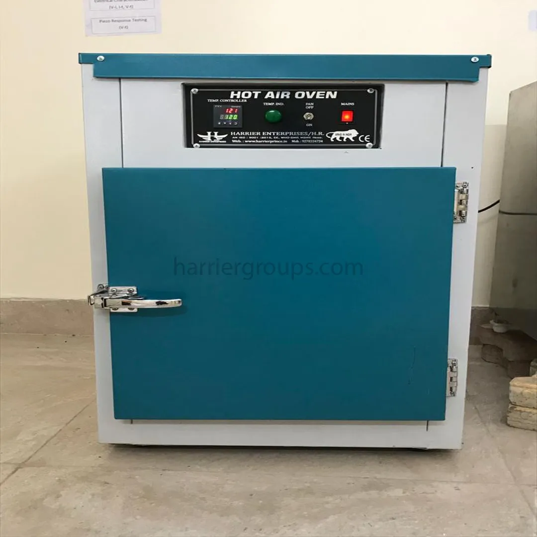 HOT AIR OVEN :
Make: HE (NSIC REGD, ISO 9001 – ...