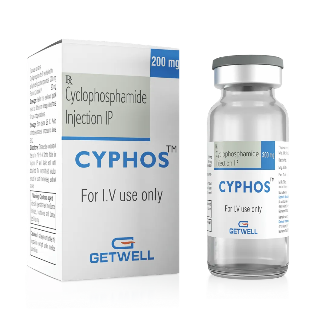 Cyclophosphamide 200 mg Injection Exporter from India – Fast Delivery to USA, UK & Singapore image 1