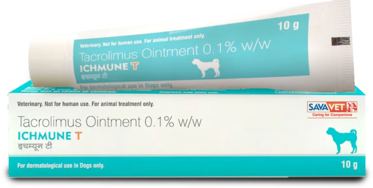 Tacrolimus 0.1% w/w 10 g Ointment For Dogs Only image 1