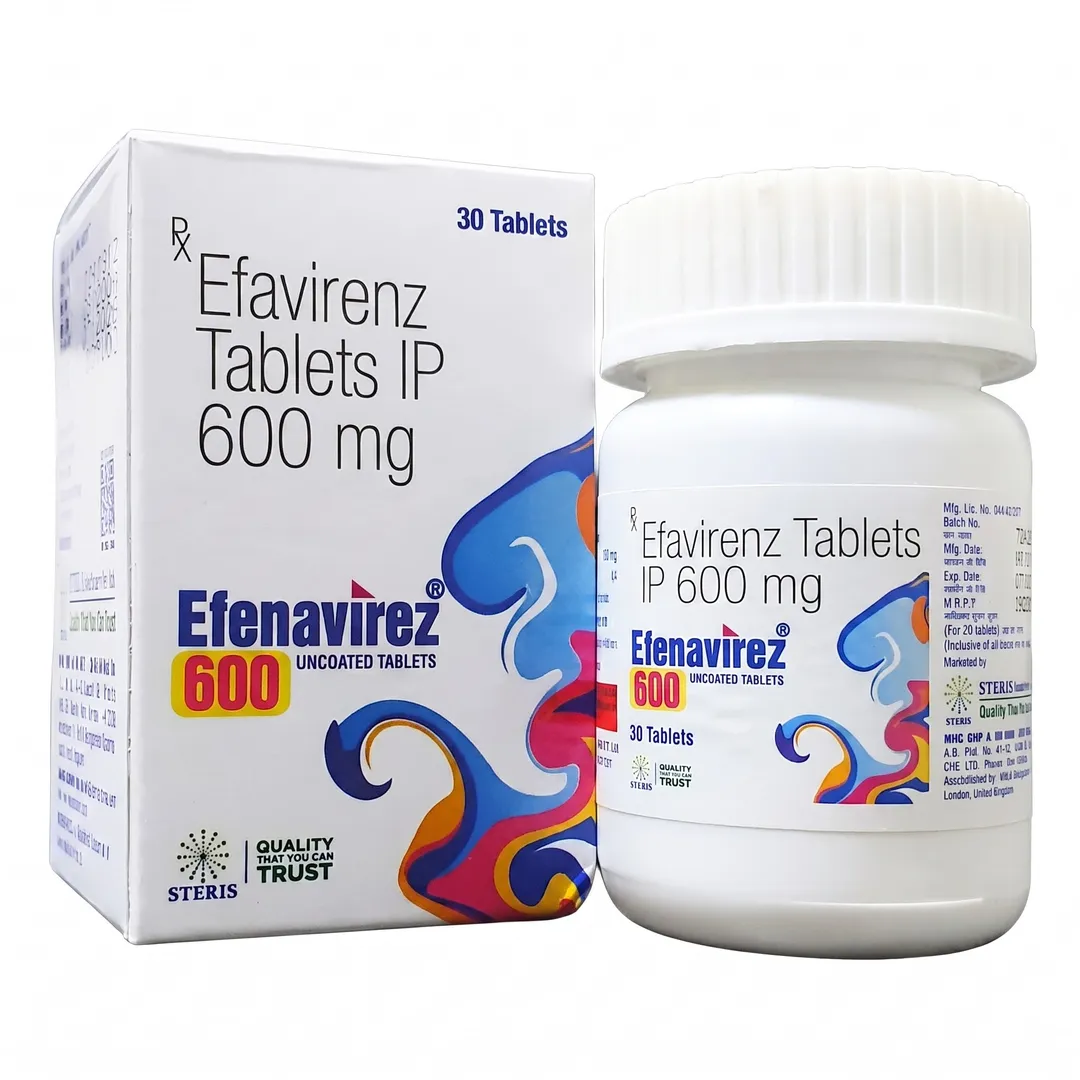 Efavirenz (EFV) 600mg Tablets Exporter in India | USA, UK, UAE & South Africa