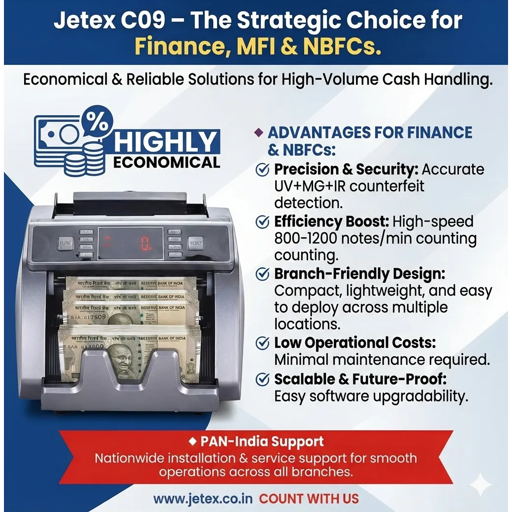 Jetex C09 β The Strategic Choice for Finance, MFIs & NBFCs