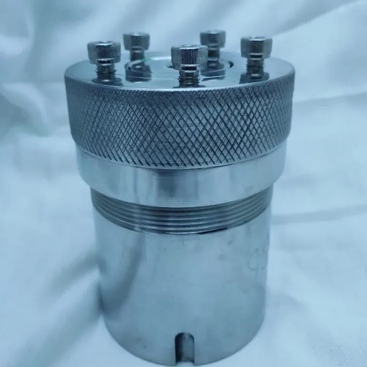 A hydrothermal autoclave with a capacity of 150 ml...