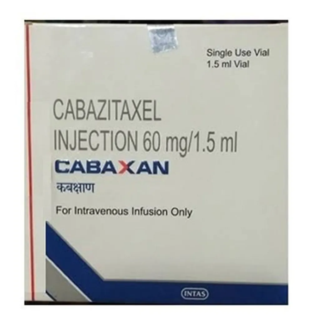 Cabazitaxel 60 mg/1.5 ml Injection Supplier & Exporter | Cordium Pharmaceuticals Pvt Ltd