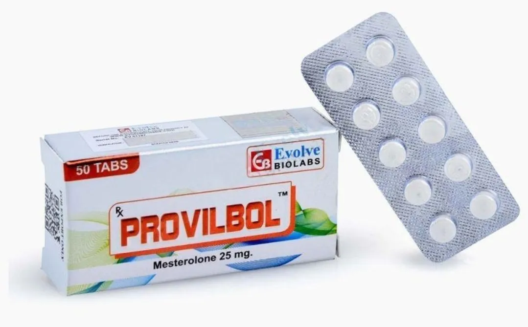 Provilbol Tablet – Mesterolone 25 mg | Advanced Male Hormone Support Solution