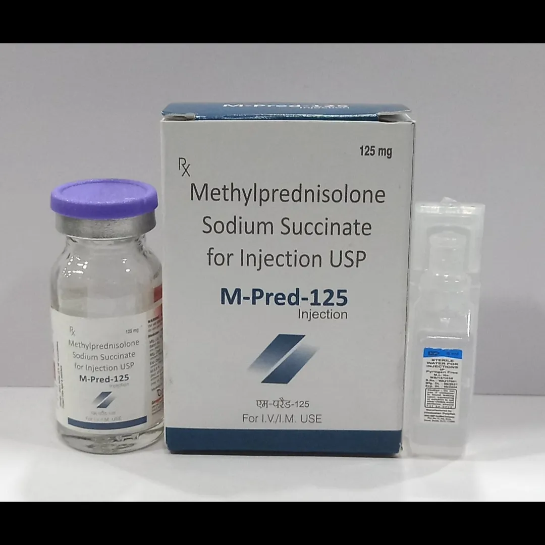 Methylprednisolone 40 mg / 125 mg Injection Exporter from India | Fast Delivery Globally