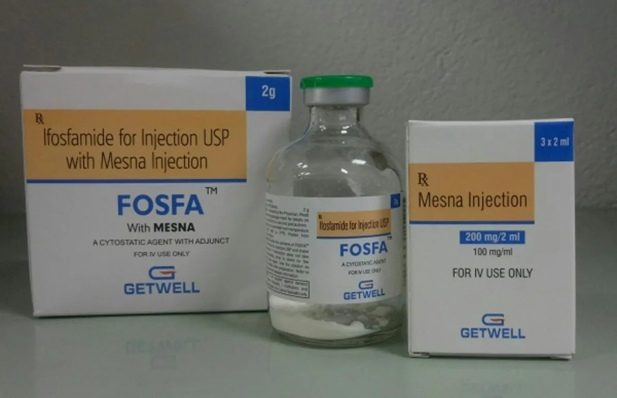 Ifosfamide 1g/2g Injection Export to Washington (USA), London (UK), Dubai (UAE), South Africa