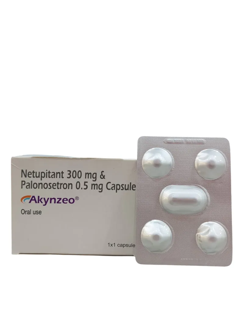 Akynzeo 300mg/0.5mg (Netupitant + Palonosetron) Capsule image 1