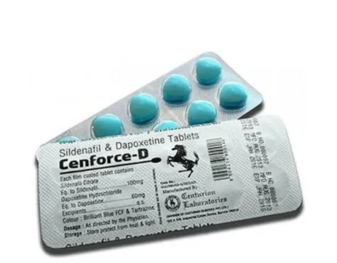 Cenforce-D Tablet (Sildenafil Citrate & Dapoxetine) Exporter from India