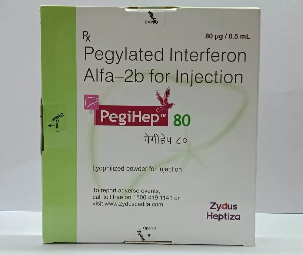 PegiHep 80 Injection – Uses, Side Effects & Supply | Cordium Pharma image 1