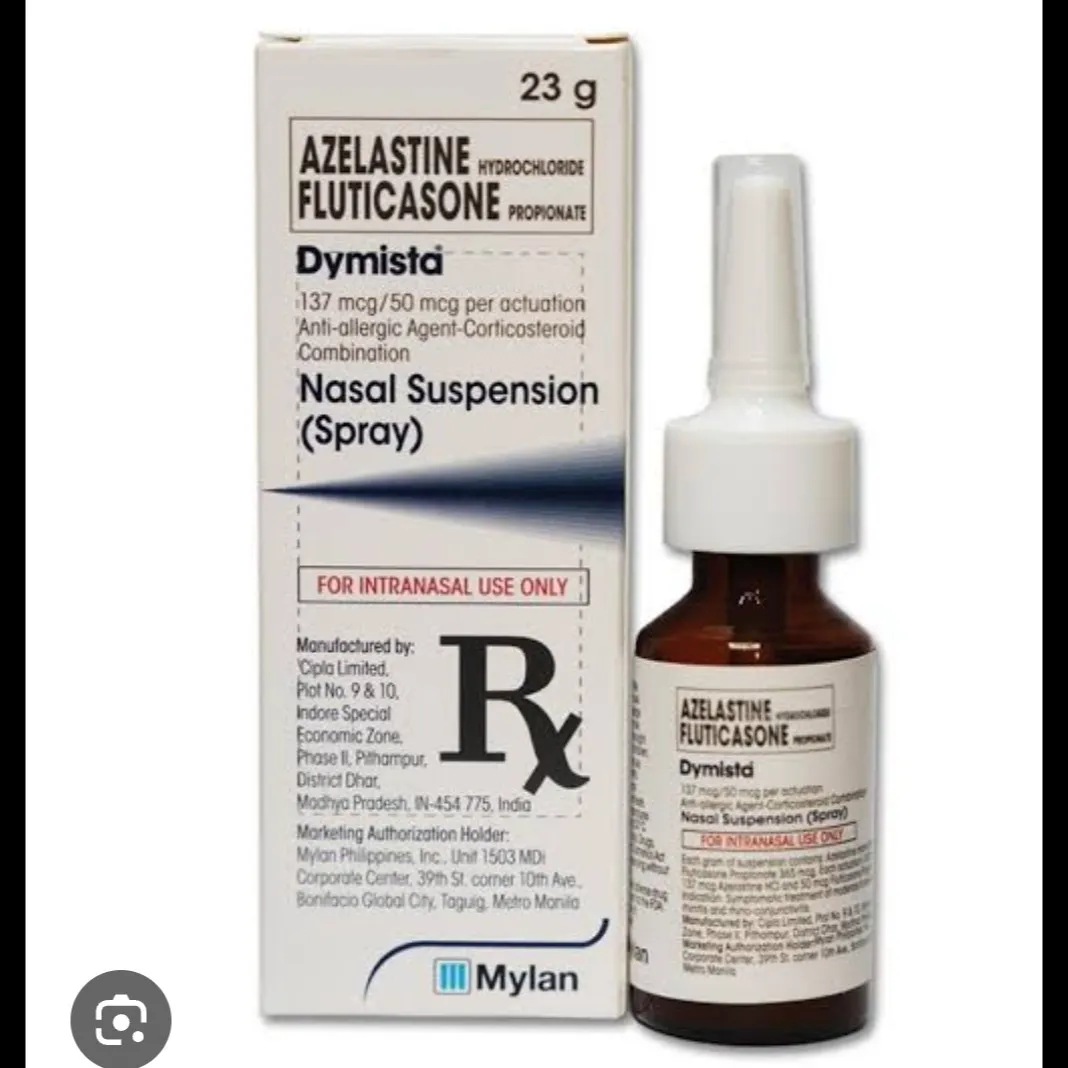 Dymista Nasal Spray Export Supplier India | Azelastine + Fluticasone Propionate Nasal Spray for Alle