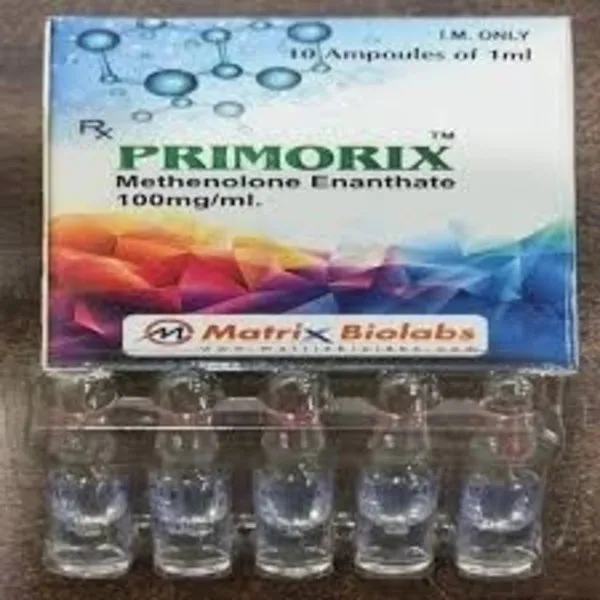 Primorix (Methenolone Enanthate 100 mg/ml) Injection – Trusted Export by Cordium Pharma