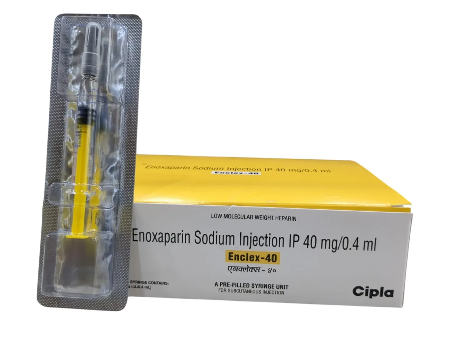 Enclex 40mg (Enoxaparin) Injection image 1