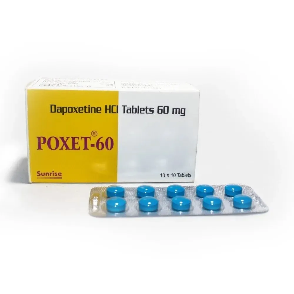Poxet 60 mg Tablets ā Fast-Acting Solution for Premature Ejaculation | Global Exporter from India