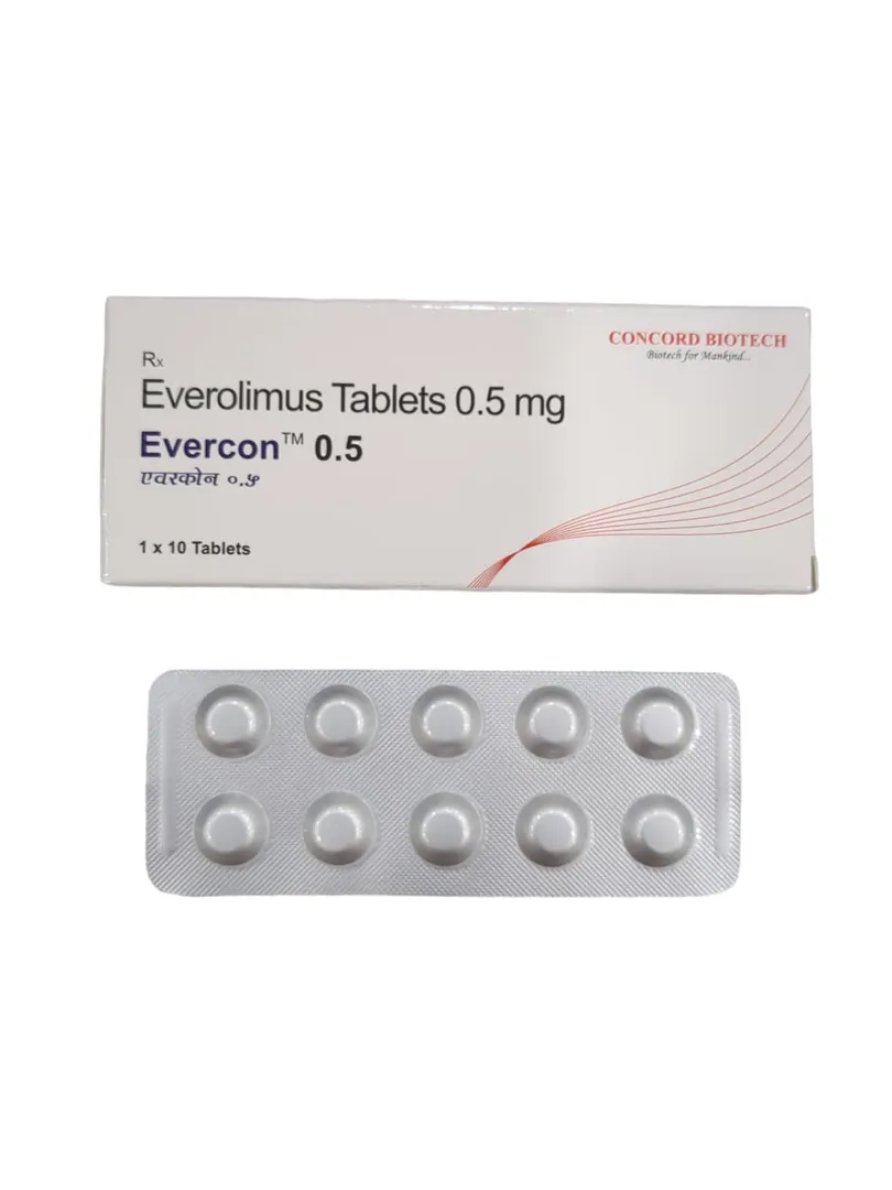 Evercon 0.5mg (Everolimus) Tablet image 1