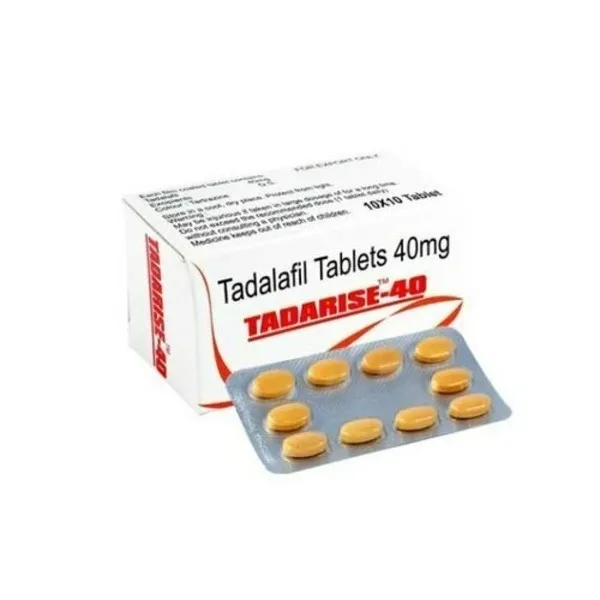 Tadarise 40mg Tablets – Fast & Reliable Erectile Dysfunction Treatment | Global Export by Cordium