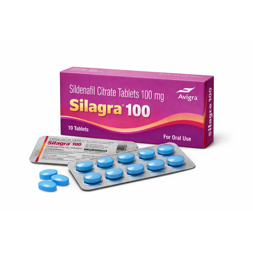Siliagra 100mg Tablet (Sildenafil Citrate) – Trusted Erectile Dysfunction Solution | Cordium Pharma