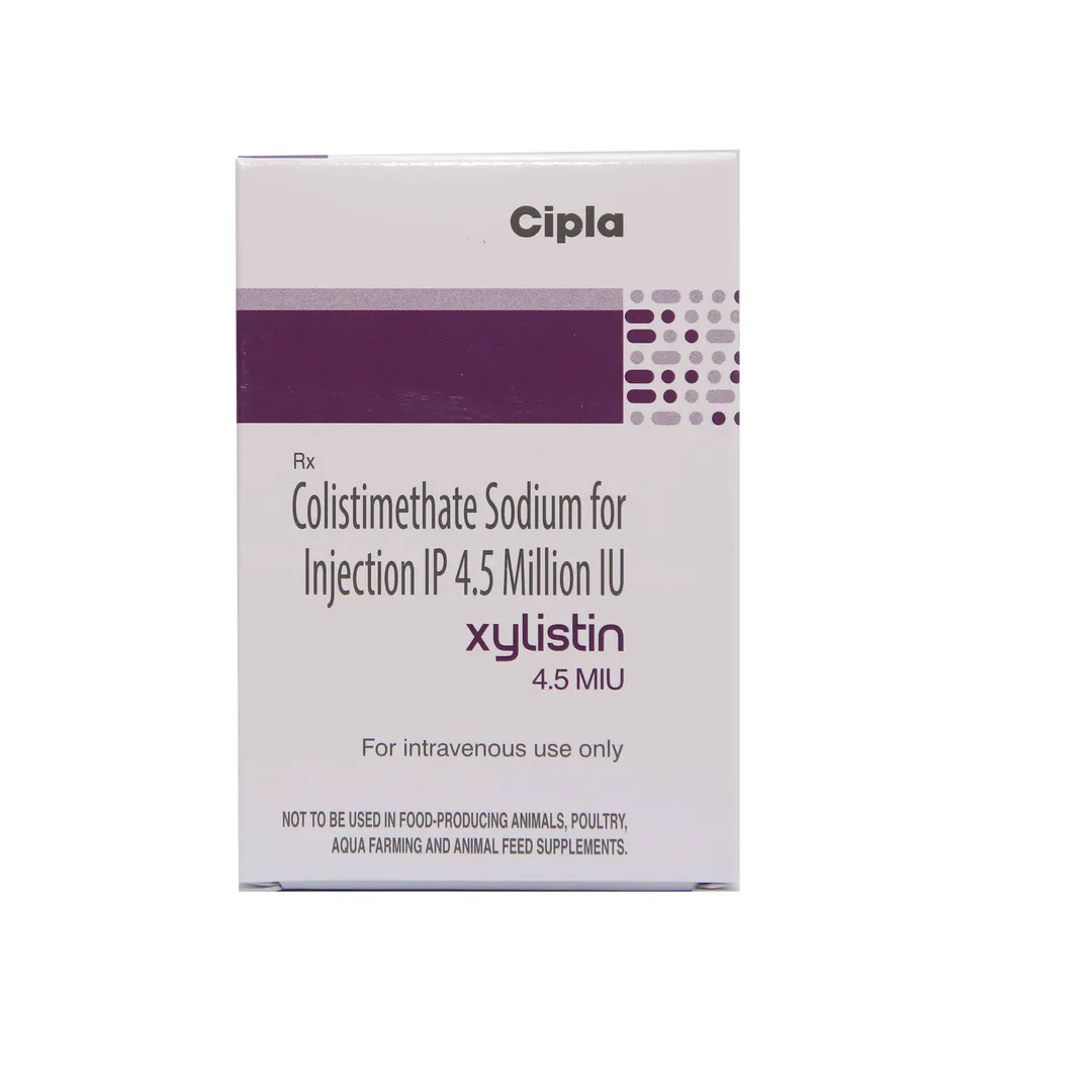 Xylistin Forte Plus 4.5 MIU (Colistimethate Sodium) Injection image 1