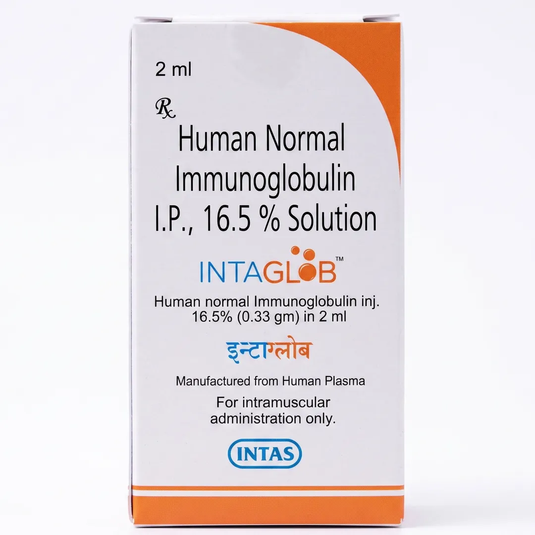 Intaglob 16.5% (Human Normal Immunoglobulin) Injection Export to UAE from India