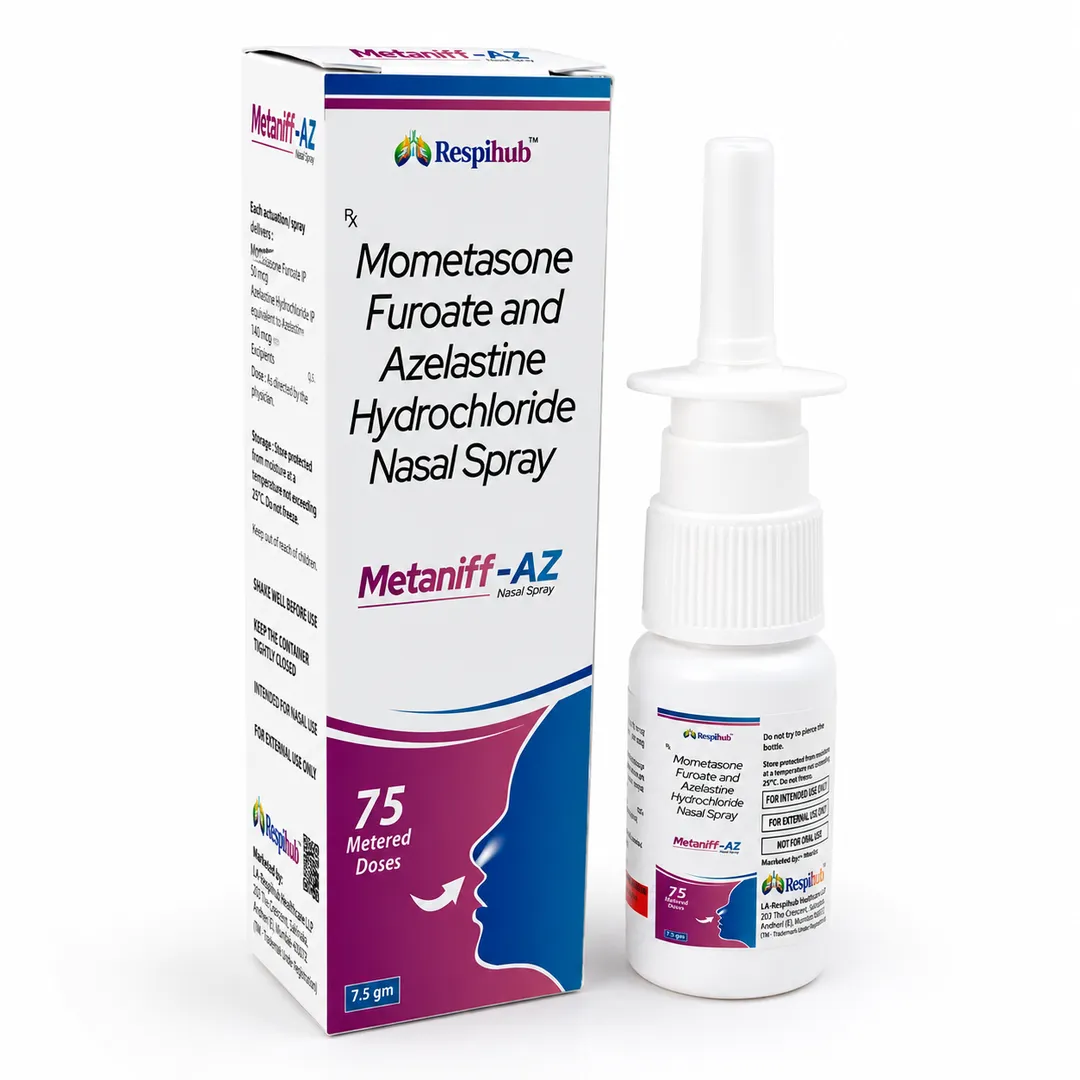 Mometasone + Azelastine Nasal Spray – Dual-Action Allergy Control | Global Export from India | Fast image 1